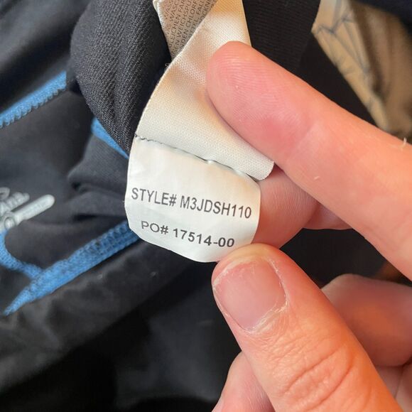 Prana Mens JD Shorts Black Medium Performance Biker Stretch Breathable Athletic - Picture 5 of 7